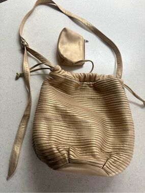 Vintage Sharif Drawstring Bucket Bag